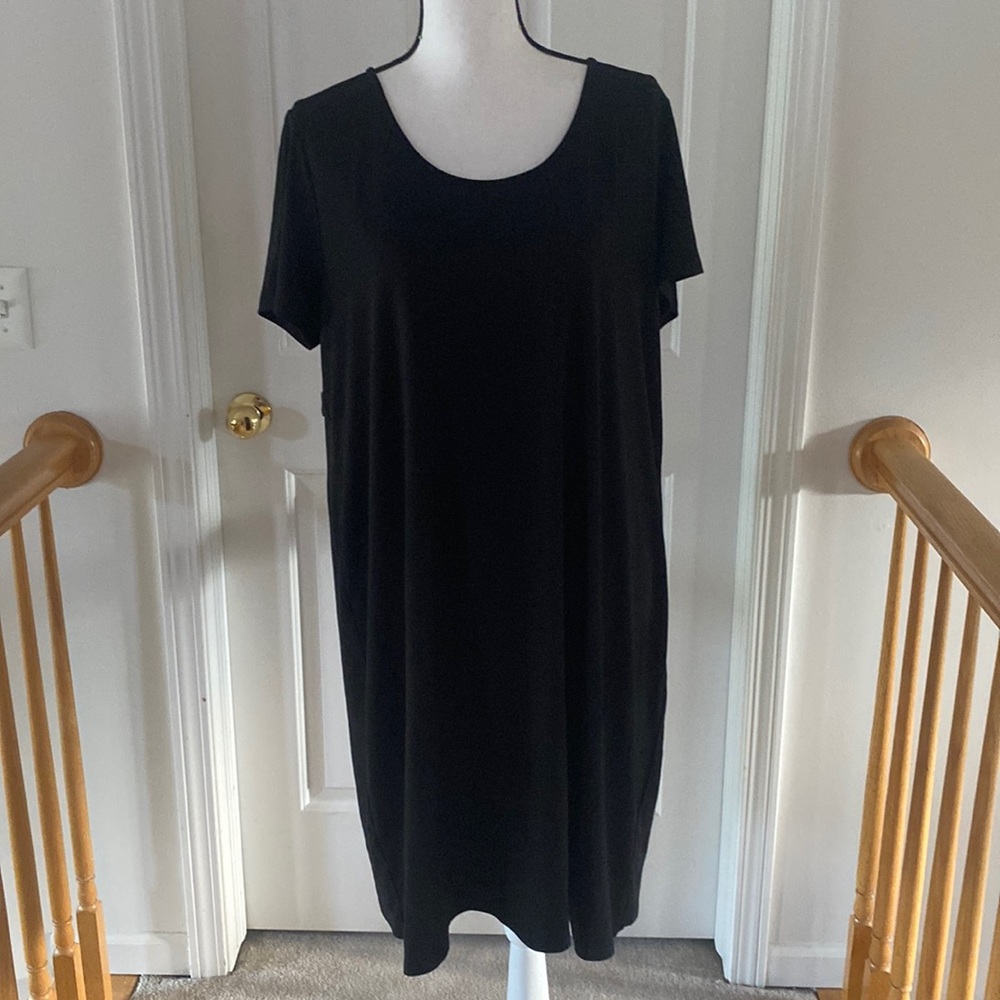 08:05 - J.Jill Wearever Collection Pleated Back Dress